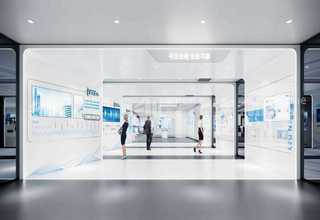 太仓一站式购物广场铝蜂窝金属隔断